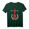 HapDeer T-Shirt mit Gitarrenlogo – Klassisch geschnitten, langlebiges Geschenk für Musikliebhaber
