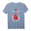 HapDeer T-Shirt mit Gitarrenlogo – Klassisch geschnitten, langlebiges Geschenk für Musikliebhaber