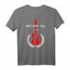 HapDeer T-Shirt mit Gitarrenlogo – Klassisch geschnitten, langlebiges Geschenk für Musikliebhaber