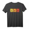 Lustiges Periodensystem Cringe T-Shirt | Fremdschämen Humor Geschenk für Jugendliche & Partygänger