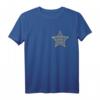Sheriffstern Karneval & Fasching Kostüm T-Shirt – Cowboy, Polizist & Superheld Accessoire für Fasching, Umzug & Party