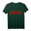 HapDeer AD/HD Band Shirt – Klassisches T-Shirt mit Doppelt genähtem Saum, ideales Geschenk für Musik- und Humorliebhaber