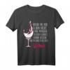 Wenn Du Mir Schon Nicht Das Wasser Reichen Kannst Wein T-Shirt – Lustiges Geschenk für Weinliebhaber, Sommelier & Weinfreunde