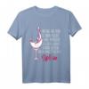 Wenn Du Mir Schon Nicht Das Wasser Reichen Kannst Wein T-Shirt – Lustiges Geschenk für Weinliebhaber, Sommelier & Weinfreunde