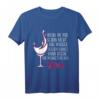 Wenn Du Mir Schon Nicht Das Wasser Reichen Kannst Wein T-Shirt – Lustiges Geschenk für Weinliebhaber, Sommelier & Weinfreunde