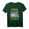Warnung ich habe einen verrückten Onkel T-Shirt - Lustiges Geschenk für Verwandte, Freunde & Nichten/Neffen für Feier & Fest