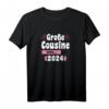 Große Cousine 2024 Schwangerschaftsankündigung T-Shirt mit Dinosaurier-Design – Perfekt für Familienüberraschung & Baby-News