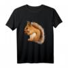 Eichhörnchen T-Shirt für Kinder, Damen und Herren – Lustiges Vintage Eichhörnchen Hemd für Partys, Alltag & Tierliebhaber