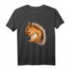 Eichhörnchen T-Shirt für Kinder, Damen und Herren – Lustiges Vintage Eichhörnchen Hemd für Partys, Alltag & Tierliebhaber