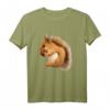 Eichhörnchen T-Shirt für Kinder, Damen und Herren – Lustiges Vintage Eichhörnchen Hemd für Partys, Alltag & Tierliebhaber