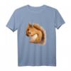 Eichhörnchen T-Shirt für Kinder, Damen und Herren – Lustiges Vintage Eichhörnchen Hemd für Partys, Alltag & Tierliebhaber