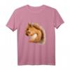 Eichhörnchen T-Shirt für Kinder, Damen und Herren – Lustiges Vintage Eichhörnchen Hemd für Partys, Alltag & Tierliebhaber