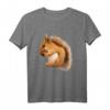 Eichhörnchen T-Shirt für Kinder, Damen und Herren – Lustiges Vintage Eichhörnchen Hemd für Partys, Alltag & Tierliebhaber
