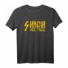 High Voltage Energie Halloween Kostüm T-Shirt für Elektriker & Technikfans – Lustiges Elektriker Outfit für Halloween