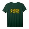 High Voltage Energie Halloween Kostüm T-Shirt für Elektriker & Technikfans – Lustiges Elektriker Outfit für Halloween