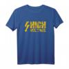 High Voltage Energie Halloween Kostüm T-Shirt für Elektriker & Technikfans – Lustiges Elektriker Outfit für Halloween