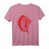 Indianer Häuptling Warbonnet Fasching Karneval Kostüm T-Shirt – Authentisches Native American Design für Fasching, Karneval & Festivals