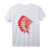 Indianer Häuptling Warbonnet Fasching Karneval Kostüm T-Shirt – Authentisches Native American Design für Fasching, Karneval & Festivals