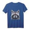 Waschbär Raccoon Polygon Vintage T-Shirt für Waschbär Fans – Klassisch geschnitten, perfekt als Kuscheltier-Ersatz oder Fan Merchandise