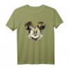 HapDeer Mickey Mouse Floral Blooming T-Shirt – Offizielles Disney Merchandise für Fans, Frauen und Männer