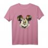 HapDeer Mickey Mouse Floral Blooming T-Shirt – Offizielles Disney Merchandise für Fans, Frauen und Männer