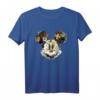 HapDeer Mickey Mouse Floral Blooming T-Shirt – Offizielles Disney Merchandise für Fans, Frauen und Männer
