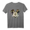 HapDeer Mickey Mouse Floral Blooming T-Shirt – Offizielles Disney Merchandise für Fans, Frauen und Männer