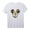 HapDeer Mickey Mouse Floral Blooming T-Shirt – Offizielles Disney Merchandise für Fans, Frauen und Männer