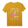 Blumen-Geschenke zum 70. Geburtstag für Frauen - Personalisiertes T-Shirt mit 1953 Design, Perfekt für Jubiläum, Muttertag & mehr