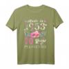 Blumen-Geschenke zum 70. Geburtstag für Frauen - Personalisiertes T-Shirt mit 1953 Design, Perfekt für Jubiläum, Muttertag & mehr