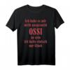 DDR GDR UdSSR Osten Ostalgie Ostdeutschland Spruch T-Shirt mit Staatswappen – Nostalgie Geschenk für DDR-Fans & Ostdeutsche