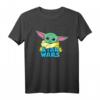Star Wars The Mandalorian The Child Comic Book Illustration T-Shirt – Offizielles Merchandise für Fans