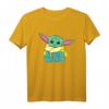 Star Wars The Mandalorian The Child Comic Book Illustration T-Shirt – Offizielles Merchandise für Fans
