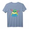 Star Wars The Mandalorian The Child Comic Book Illustration T-Shirt – Offizielles Merchandise für Fans