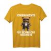 Ich Bin Nichts Für Schwache Nerven - Lustiges Teddy Spruch T-Shirt für Teddybär Liebhaber, Papa & Mama, perfekt für Geburtstag & Weihnachten
