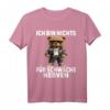 Ich Bin Nichts Für Schwache Nerven - Lustiges Teddy Spruch T-Shirt für Teddybär Liebhaber, Papa & Mama, perfekt für Geburtstag & Weihnachten
