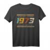 Vintage 1973 Original Geburtstag Est 1973 Edition T-Shirt - Klassisch, Limited Edition & Retro Style
