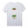 Weihnachten - Freches Elf T-Shirt mit Schneeflocken und Weihnachtsmütze - Perfekt für die festliche Jahreszeit & als Geschenk