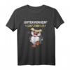 Guten Morgen? Ganz Dünnes Eis - Lustiges Pinguin T-Shirt mit Spruch für Morgenmuffel, Büro & Home Office