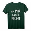An mir liegts nicht T-Shirt – Lustiges Sarkasmus und Ironie Geschenk für Männer, Frauen & Kinder, ideal für Freunde, Azubis und Lehrlinge