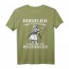 Beruflich wollte ich schon immer was mit Menschen machen T-Shirt - Lustiges Gothic Spruch Design mit Sense für Halloween & Sarkasmus-Fans