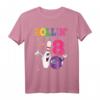 Rollin' into 8 Bowling Geburtstag T-Shirt für Mädchen - Perfekt für 8. Geburtstagsfeier mit Bowling-Motiv