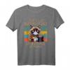 I Hate Morning People And Mornings And People Kaffee Katze T-Shirt – Lustiges Morgenmuffel-Shirt gegen schlechte Laune und für Kaffee-Liebhaber