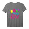 Damen 80er Jahre Outfit für Party & Mottoparty - Retro T-Shirt für Disco, Rosenmontag & Karneval