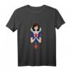 HapDeer Snow White T-Shirt - Modern Art Deco Style, Princess Design & Geschenk für Familie, Mädchen, Jungen, Frauen & Männer
