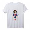 HapDeer Snow White T-Shirt - Modern Art Deco Style, Princess Design & Geschenk für Familie, Mädchen, Jungen, Frauen & Männer