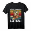 Lustiges Biertrinker Faultier T-Shirt mit Spruch - Für Vatertag, Sommerfest, Grillen & Partys