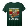 Lustiges Biertrinker Faultier T-Shirt mit Spruch - Für Vatertag, Sommerfest, Grillen & Partys