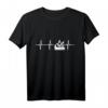 Zunftzeichen Schreiner Tischler EKG T-Shirt - Geschenk für Schreinermeister und Handwerker