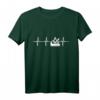 Zunftzeichen Schreiner Tischler EKG T-Shirt - Geschenk für Schreinermeister und Handwerker